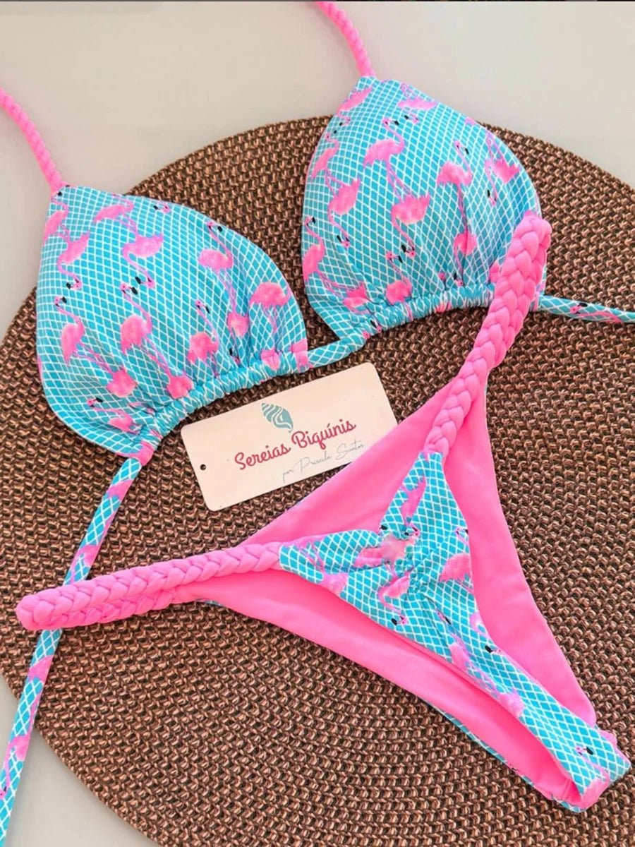 Micro Bikinis 2026 Women Swimsuit New Sexy Swimwear Halter Bikini Set Brazilian Biquini Female Thong Beachwear Party Wear - StepByStepNow