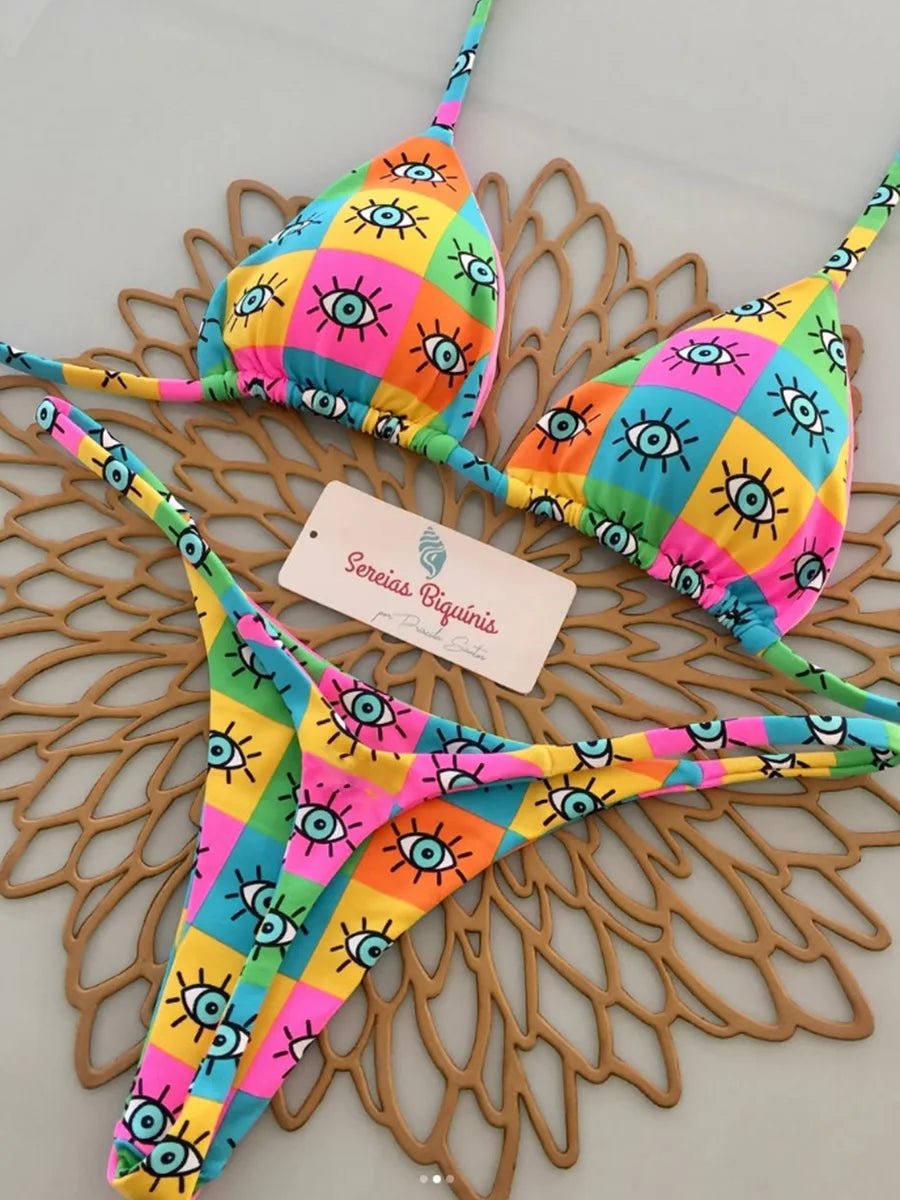 Women’s Halter-Neck Bikini — Image 26