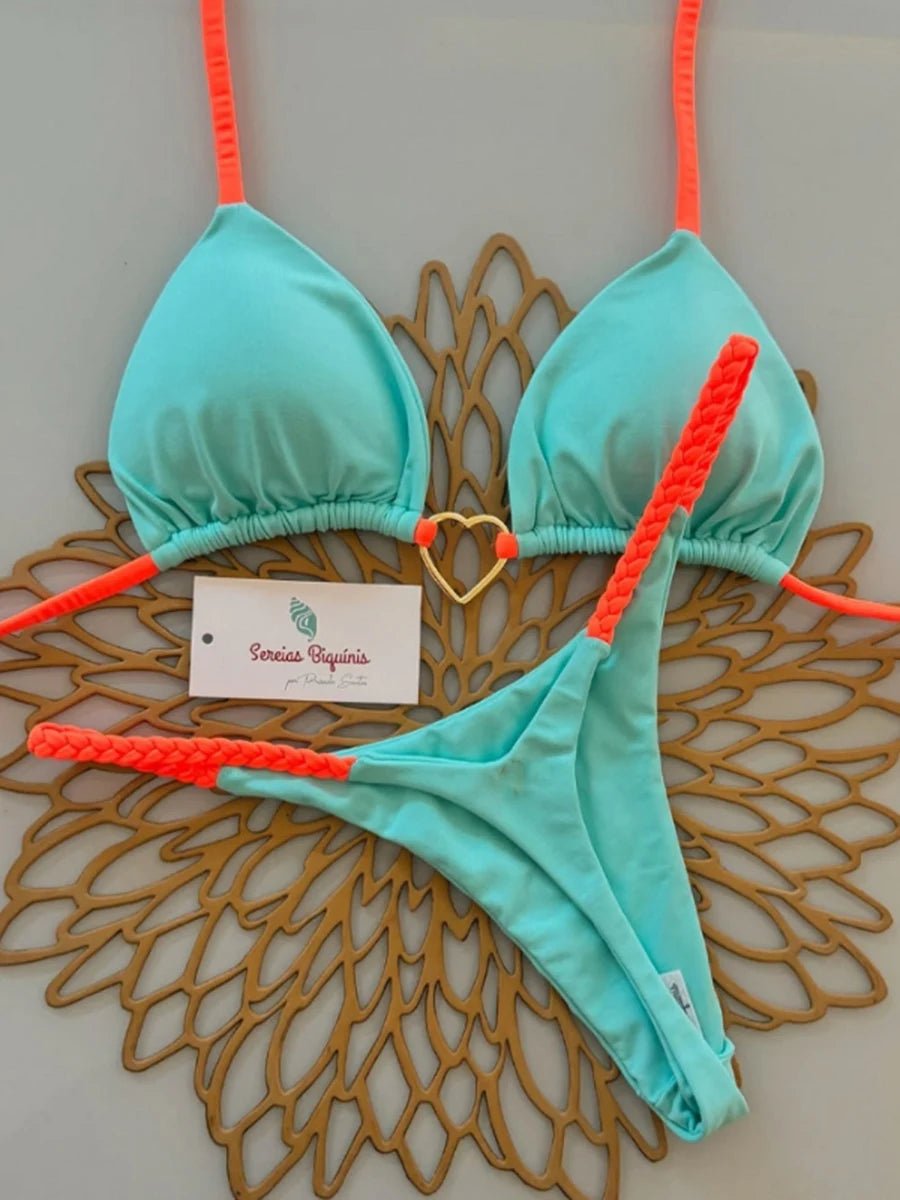 Micro Bikinis 2026 Women Swimsuit New Sexy Swimwear Halter Bikini Set Brazilian Biquini Female Thong Beachwear Party Wear - StepByStepNow