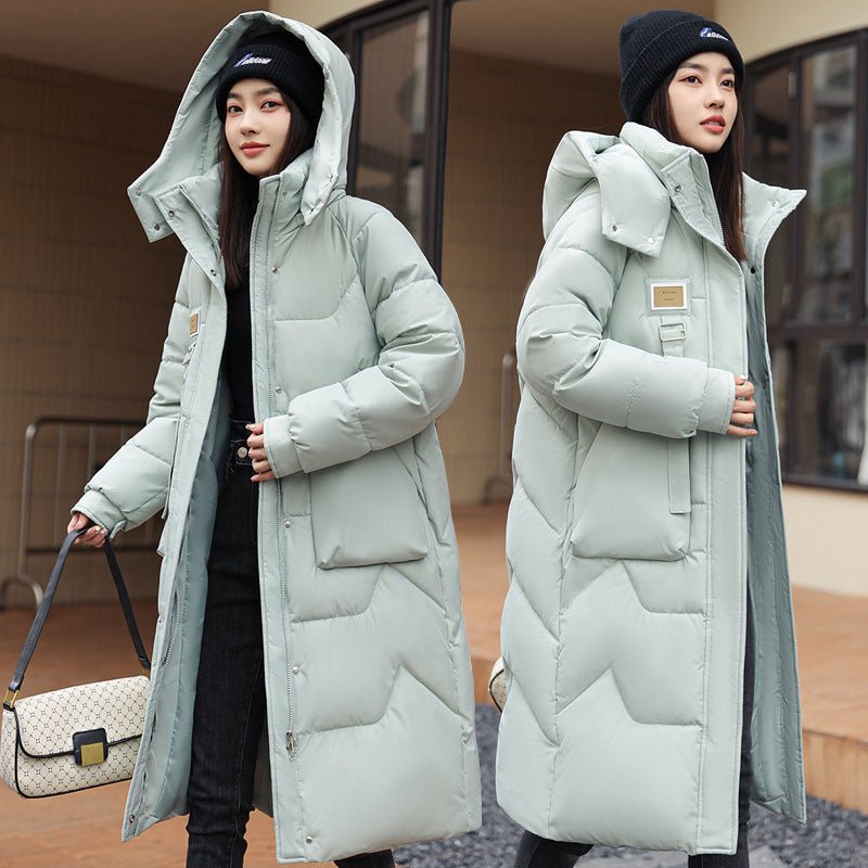 Mid - length Thickened Women's Coat - StepByStepNow