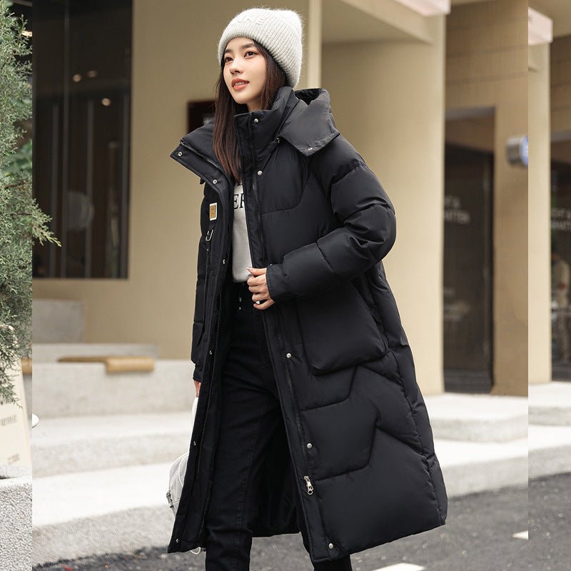 Mid - length Thickened Women's Coat - StepByStepNow
