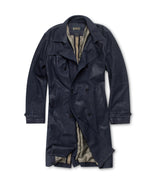 Midnight Suede Trench Coat - StepByStep