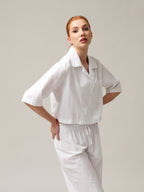 Moteriški trumpi kasdieniai marškiniai - StepByStep