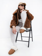 Moteriškos kambarinės šlepetės - StepByStep