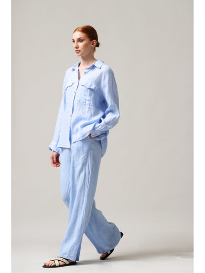 Moteriškos kelnės, Capsule Collection, 100% linas - StepByStep