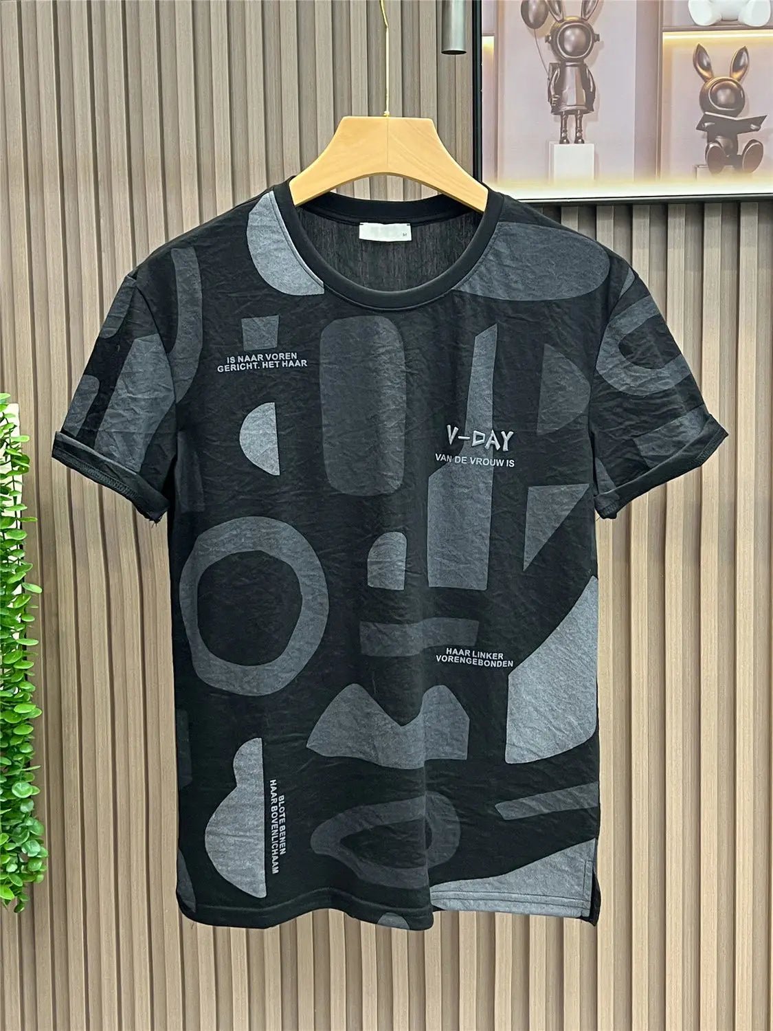 New Fashion Brand Pure Cotton Embroidered T-shirt for Men Slim and Trendy T-shirt for Men Summer Clothes Breathable Top - StepByStepNow