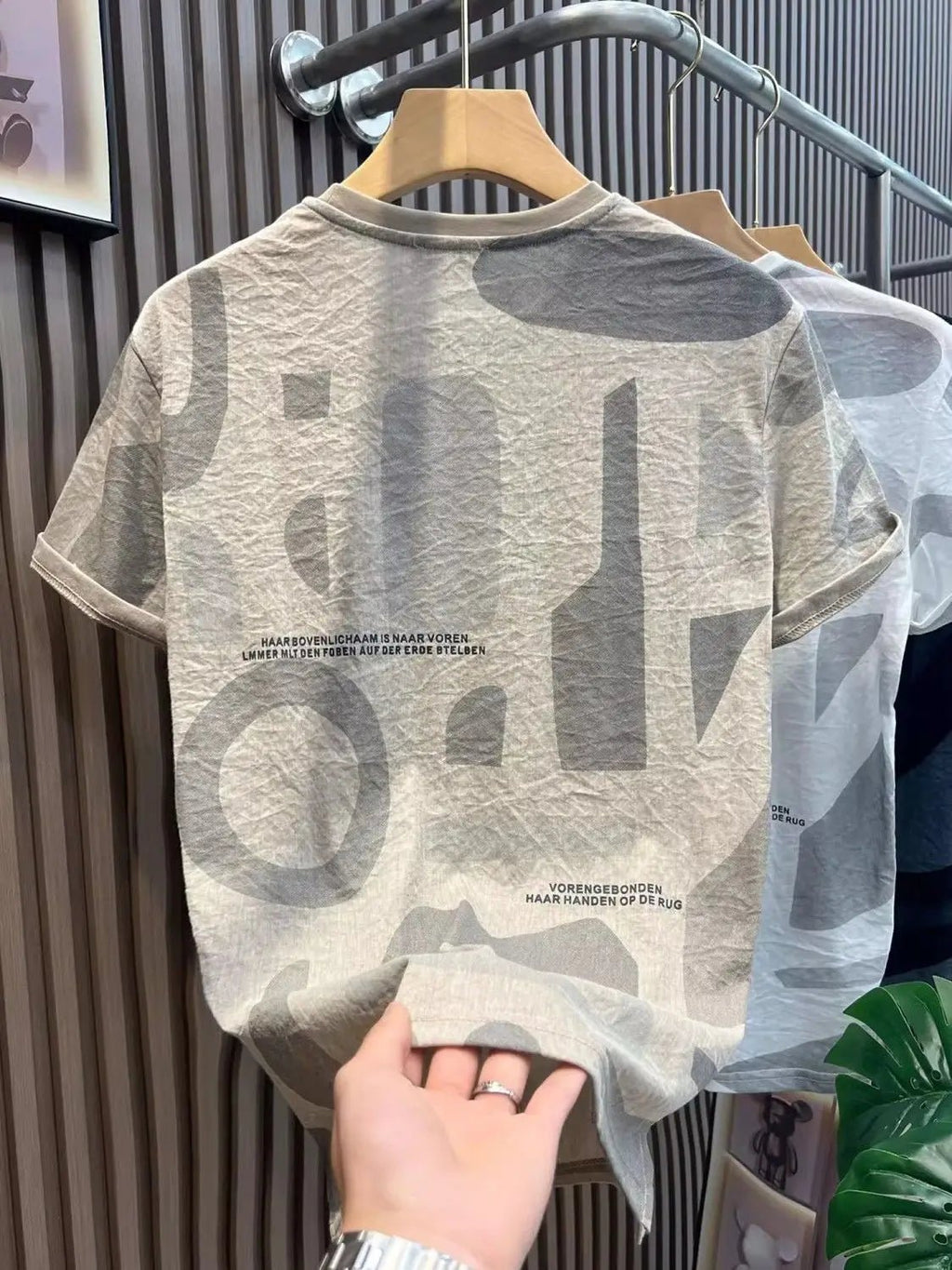 New Fashion Brand Pure Cotton Embroidered T-shirt for Men Slim and Trendy T-shirt for Men Summer Clothes Breathable Top - StepByStepNow
