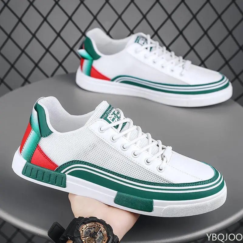 New Fashionable Summer Thin Mesh Sneakers Casual Breathable Versatile Men's Casual Board Shoes minimalist comfortable shoes - StepByStepNow