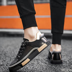 New Fashionable Summer Thin Mesh Sneakers Casual Breathable Versatile Men's Casual Board Shoes minimalist comfortable shoes - StepByStepNow