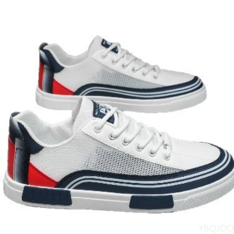 New Fashionable Summer Thin Mesh Sneakers Casual Breathable Versatile Men's Casual Board Shoes minimalist comfortable shoes - StepByStepNow