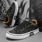 New Men Cowboy Canvas Shoes Size 39 - 48 Trend Breathable Youth Board Shoes Fashion Outdoor Men's Casual Jogging Sneakers Zapatos - StepByStepNow