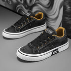 New Men Cowboy Canvas Shoes Size 39 - 48 Trend Breathable Youth Board Shoes Fashion Outdoor Men's Casual Jogging Sneakers Zapatos - StepByStepNow