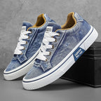 New Men Cowboy Canvas Shoes Size 39 - 48 Trend Breathable Youth Board Shoes Fashion Outdoor Men's Casual Jogging Sneakers Zapatos - StepByStepNow