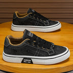 New Men Cowboy Canvas Shoes Size 39 - 48 Trend Breathable Youth Board Shoes Fashion Outdoor Men's Casual Jogging Sneakers Zapatos - StepByStepNow