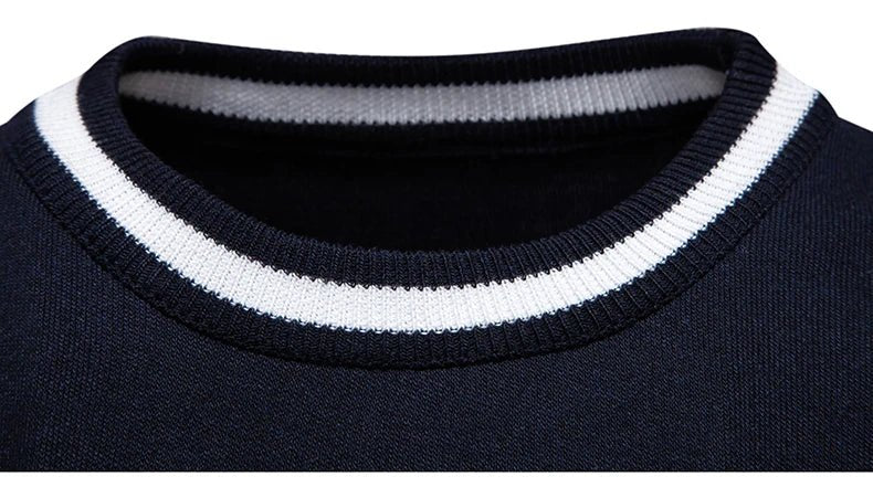 New Men's Stretch Knit T Shirts Casual Short Sleeve Summer Top Knitted Pullover Shirts Crewneck Contrast Knitwear - StepByStepNow