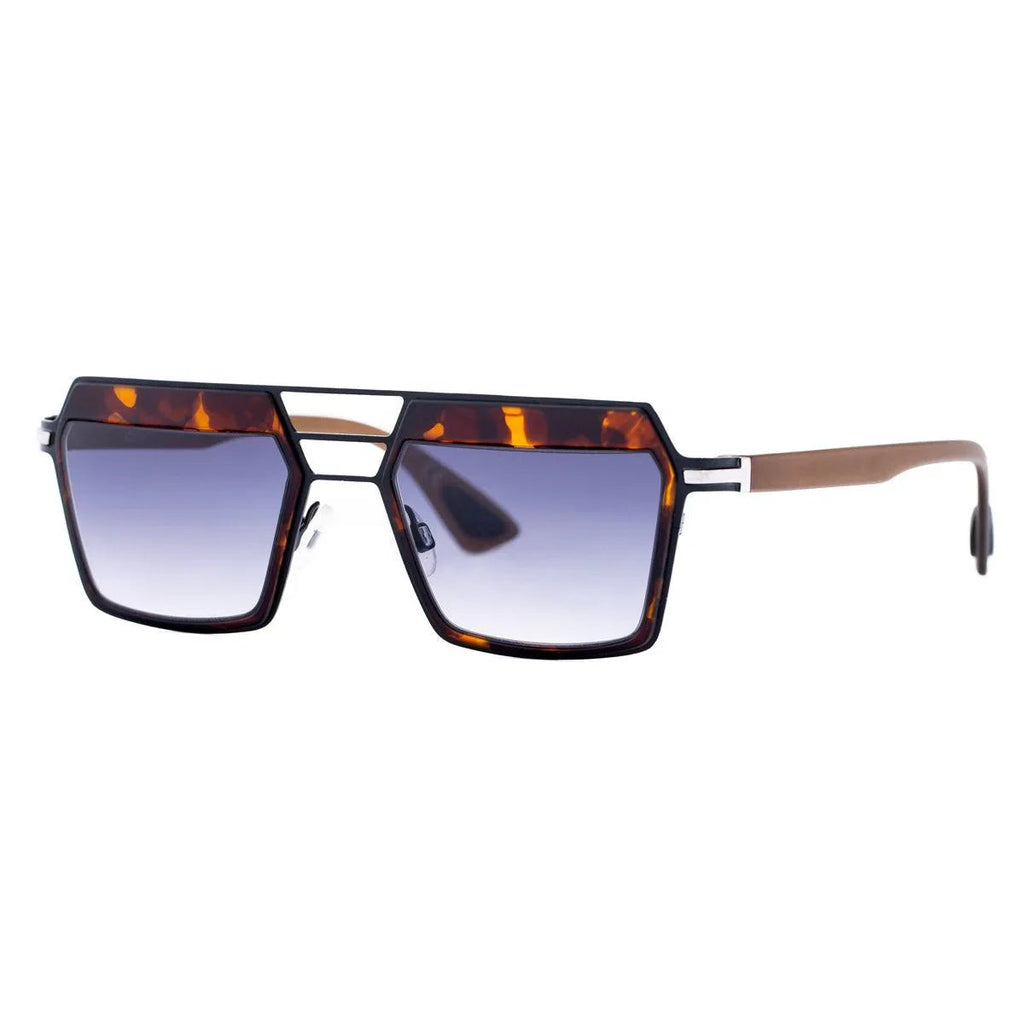 AirDP New York C1 sunglasses in Havana / tortoiseshell, grey, brown