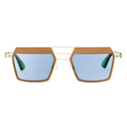 AirDP New York C4 photochromic sunglasses in gold, grey, brown