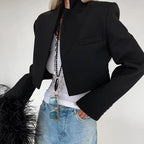 Niche Black Blazer, Broadway | BYMANYC ® New York - StepByStep