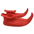 NNEDSZ ELF SHOES Christmas Costume Elves Latex Dress Up Party Xmas St Patricks Day Boots - Green - StepByStep