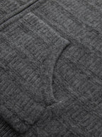 Nuovo cardigan con cappuccio lavorato a maglia in cashmere 100% da donna di alta qualità Cappotto con cerniera autunno inverno Maglione spesso comfort casual di lusso - StepByStepNow