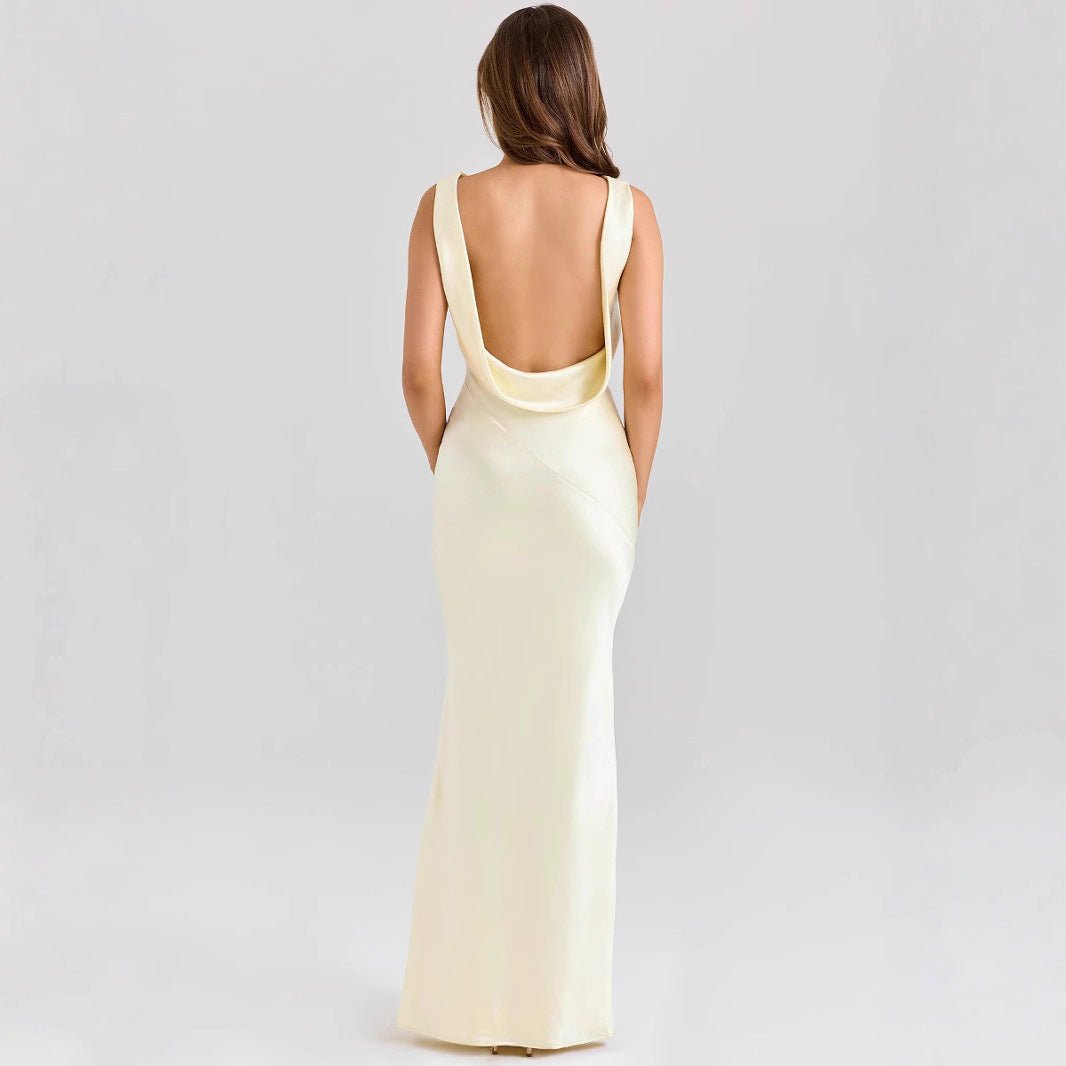 Off - the - Shoulder Fitted Chiffon Dress For Women, Upper West Side, BYMANYC New York. - StepByStep