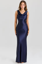 Off - the - Shoulder Fitted Chiffon Dress For Women, Upper West Side, BYMANYC New York. - StepByStep