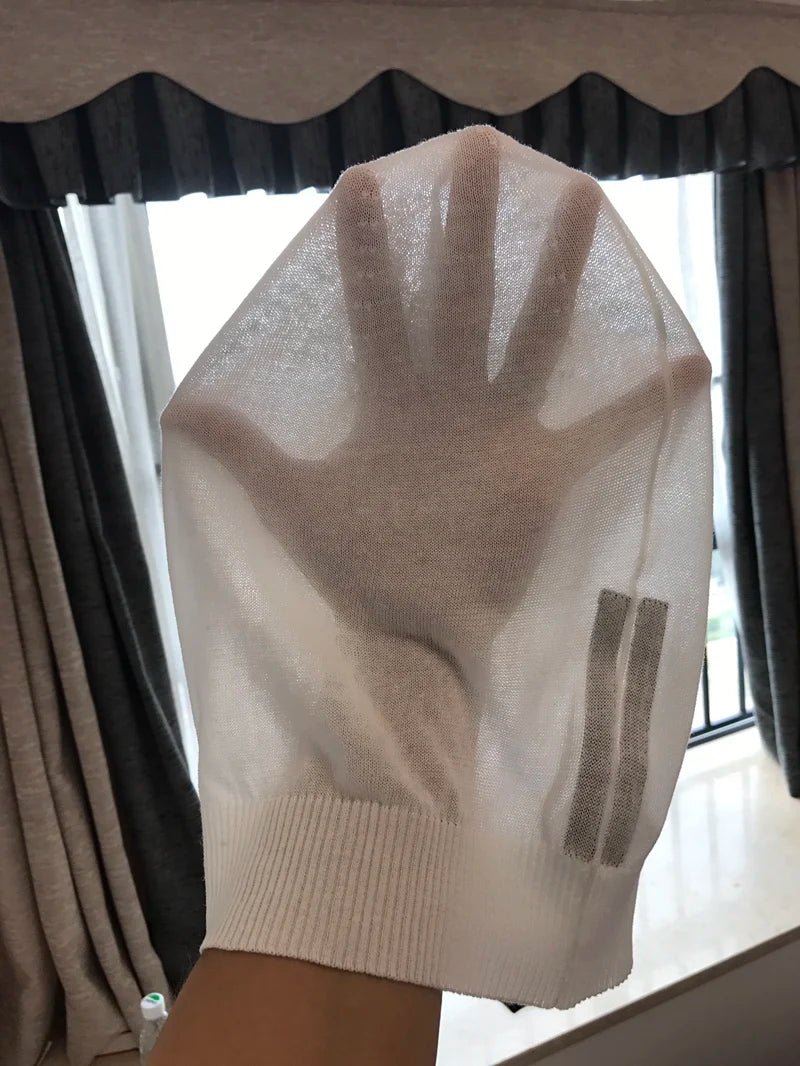 Owen Seak Men Brimless Cullover Berretto mascherato Maglia gotica Autunno Casual Donna High Street Designer di lusso Cappello nero - StepByStepNow