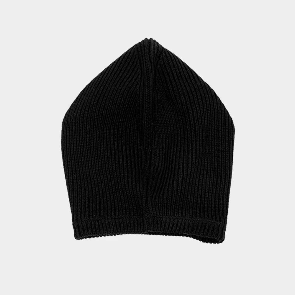 Owen Seak Men Brimless Cullover Berretto mascherato Maglia gotica Autunno Casual Donna High Street Designer di lusso Cappello nero - StepByStepNow