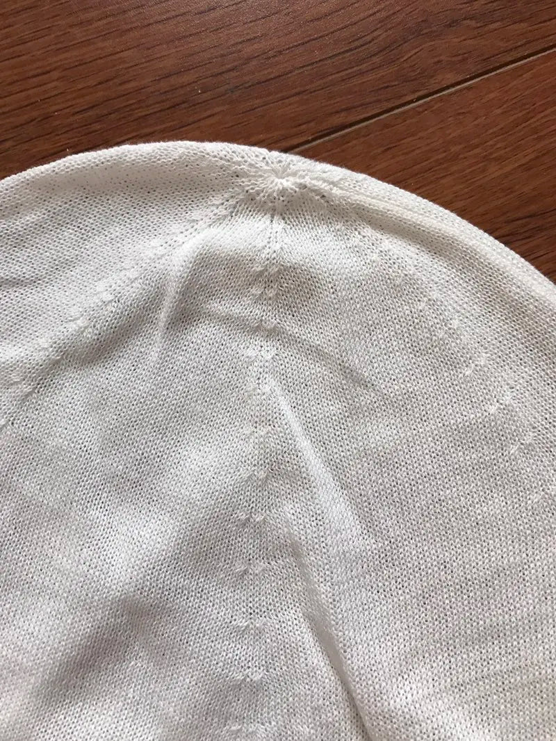 Owen Seak Men Brimless Cullover Berretto mascherato Maglia gotica Autunno Casual Donna High Street Designer di lusso Cappello nero - StepByStepNow