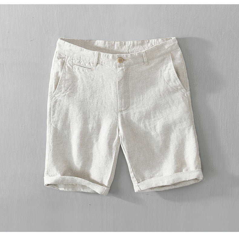 Men’s Linen Bermuda Shorts — Image 4