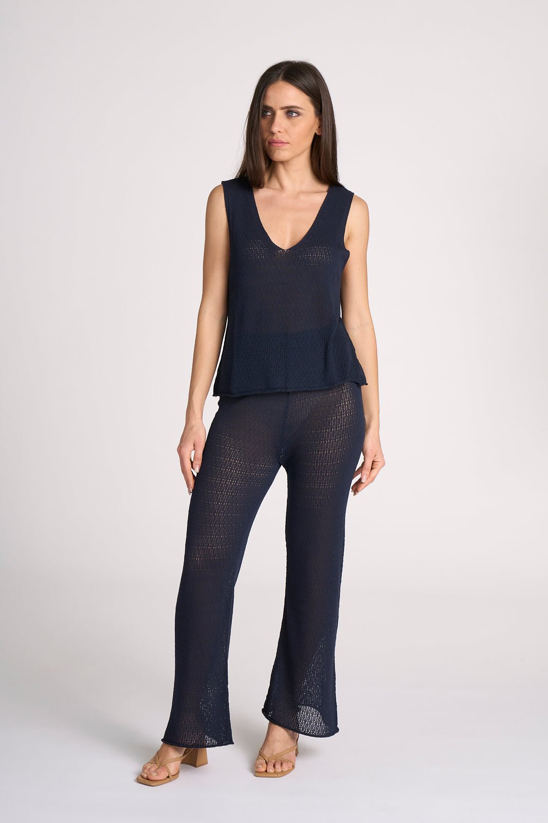 Pantalone Traforato in maglia - Valeria Pants - StepByStep