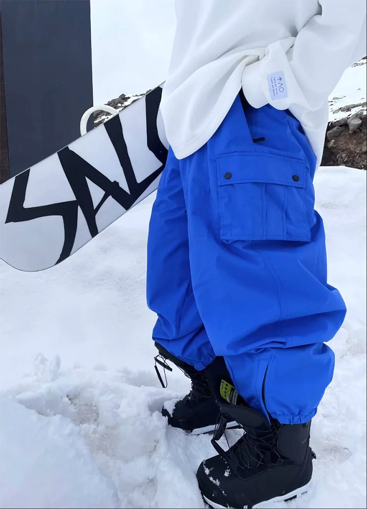 Pantaloni da neve caldi impermeabili antivento unisex  Pantaloni da snowboard da sci Pantaloni cargo - StepByStepNow
