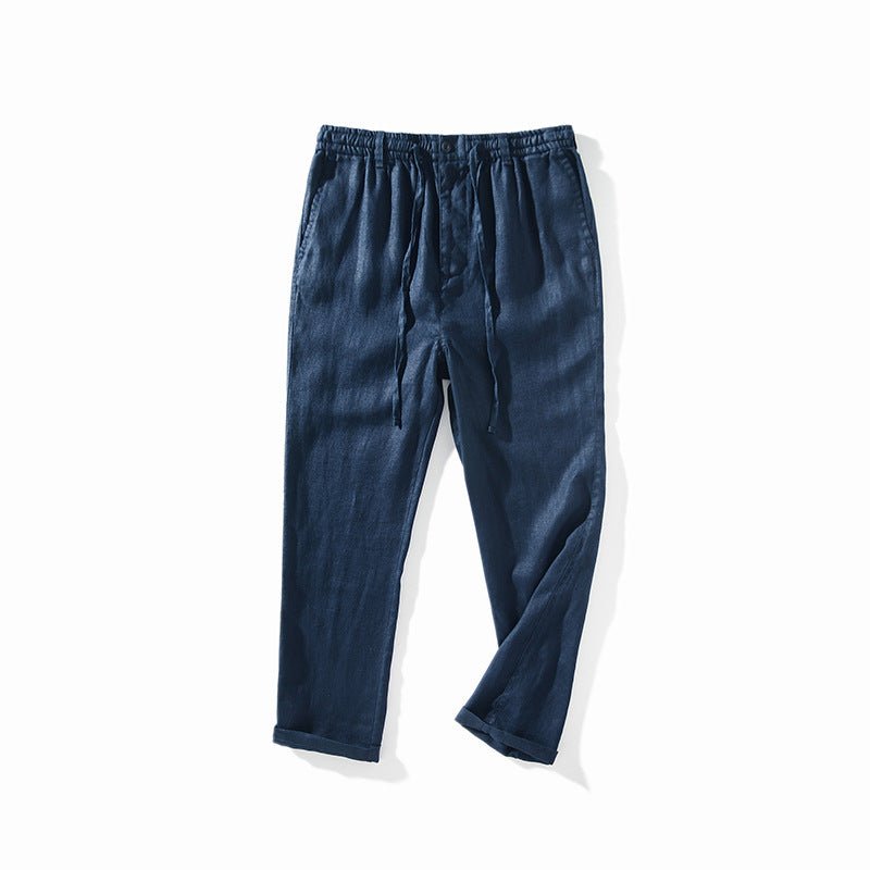 Pantaloni Lino Uomo - Old Money® - StepByStepNow