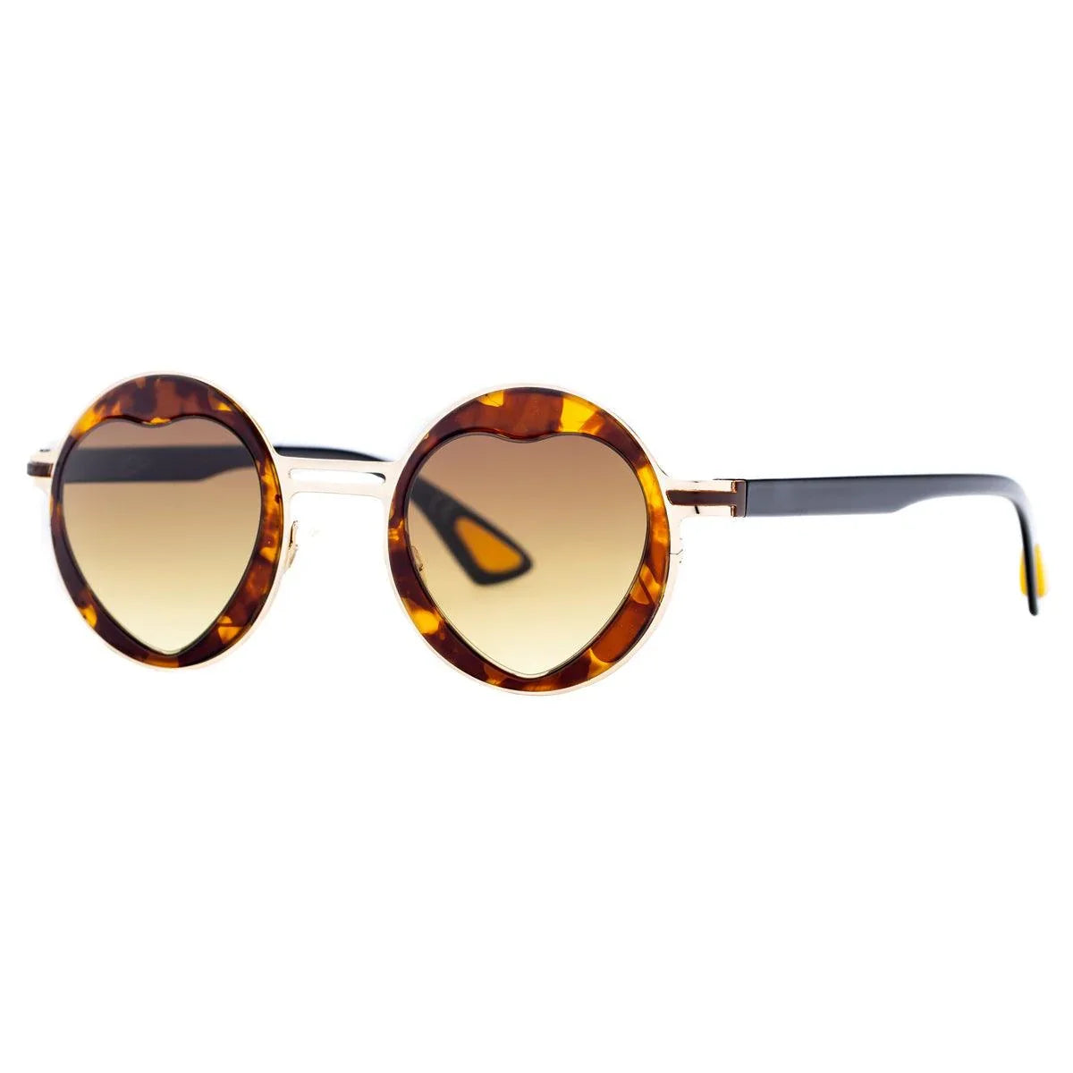 AirDP Paris C1 sunglasses in Havana / tortoiseshell, gold, brown