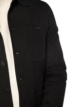 Patch Pocket Task Jacket (Black) - StepByStep