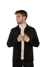 Patch Pocket Task Jacket (Black) - StepByStep