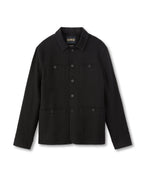 Patch Pocket Task Jacket (Black) - StepByStep