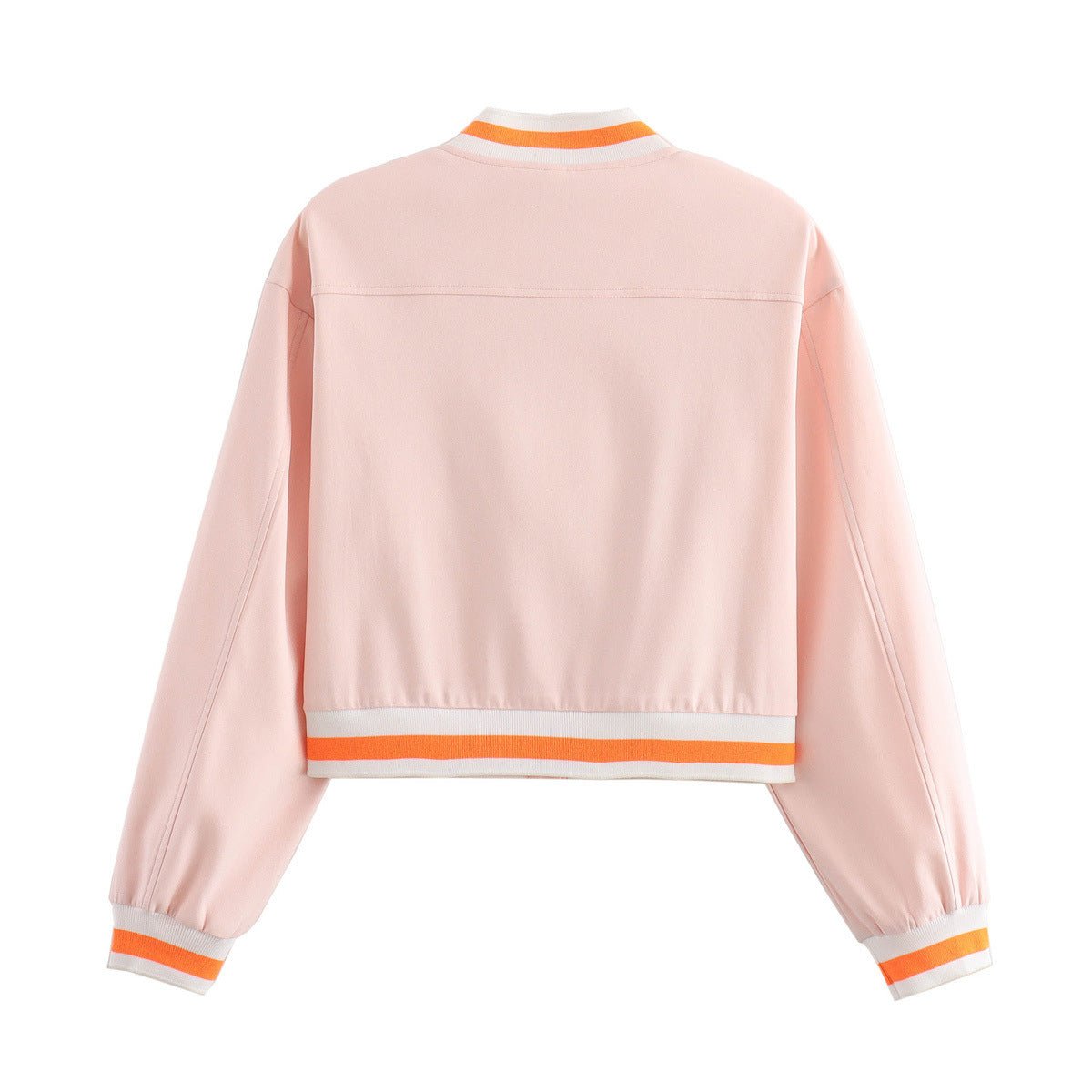 Pink Short Baseball - Style Jacket For Women, Williamsburg, BYMANYC New York. - StepByStep