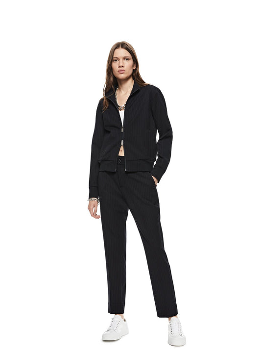 Pinstripe Track Jacket - StepByStep