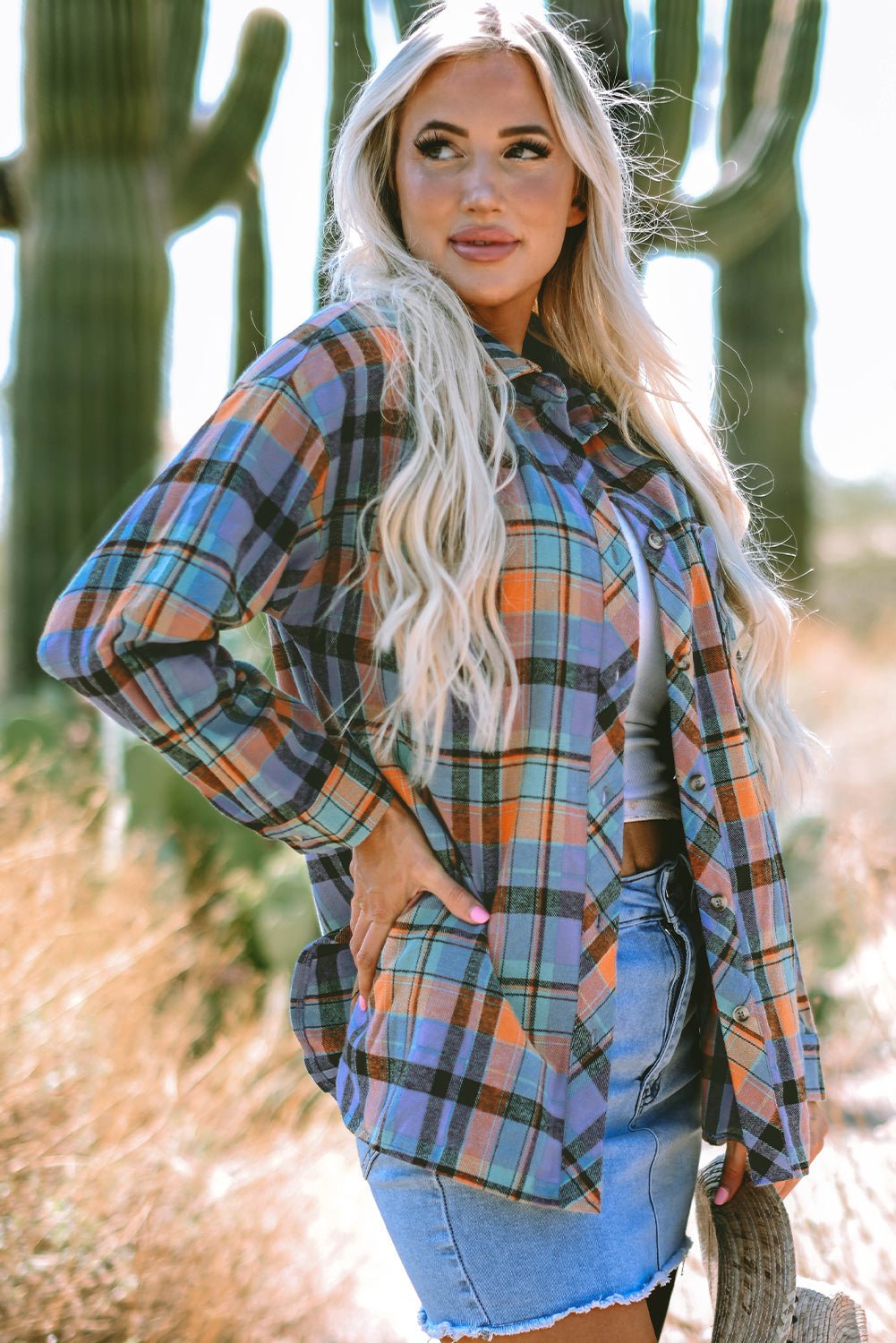 Plaid Revival Loose Shirt - StepByStep