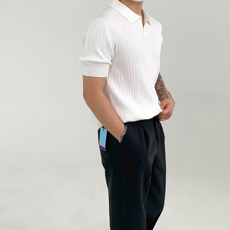 Men’s Classic-Collar Polo Shirt — Image 4