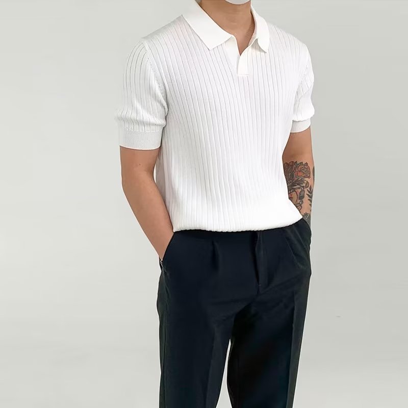 Men’s Classic-Collar Polo Shirt — Image 1