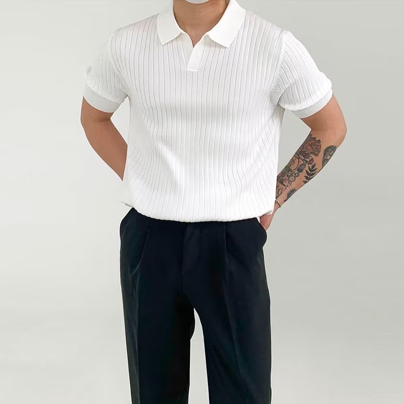 Men’s Classic-Collar Polo Shirt — Image 2