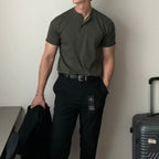 Men’s Three-Button Polo Shirt — Image 2