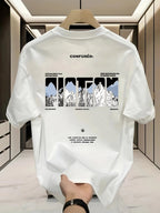 Premium 100% Cotton Unisex Tee - Loose Fit Street Style - StepByStepNow