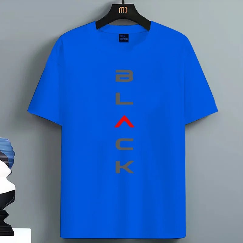 Pro - Dry Cotton Sports Tee: Men's Breathable Fitness Top – All - Season Casual Training Wear - StepByStepNow