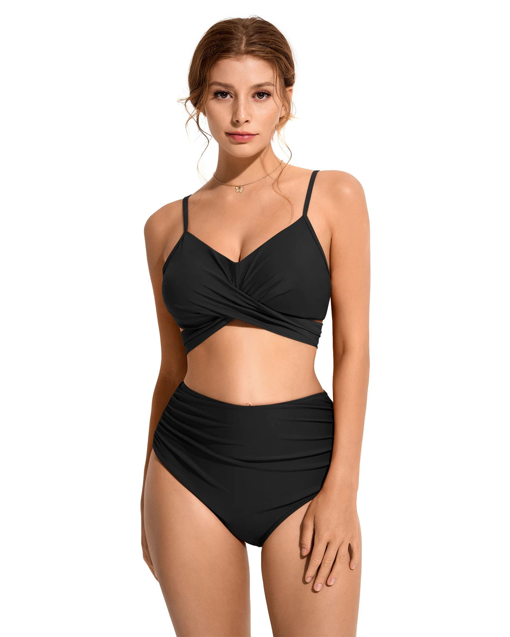 Push Up Bikini Women Swimsuits 2026 Sexy Swimwear Female Brazilian Bikini Set High Waist Biquini Swimming Suits Solid Beachwear - StepByStepNow