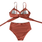 Push Up Bikini Women Swimsuits 2026 Sexy Swimwear Female Brazilian Bikini Set High Waist Biquini Swimming Suits Solid Beachwear - StepByStepNow