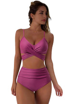 Push Up Bikini Women Swimsuits 2026 Sexy Swimwear Female Brazilian Bikini Set High Waist Biquini Swimming Suits Solid Beachwear - StepByStepNow