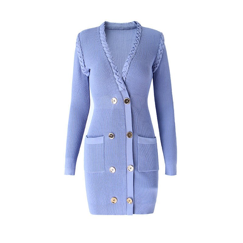 Retro Knitted Hepburn Dress For Women, Greenwich Village, BYMANYC New York. - StepByStep